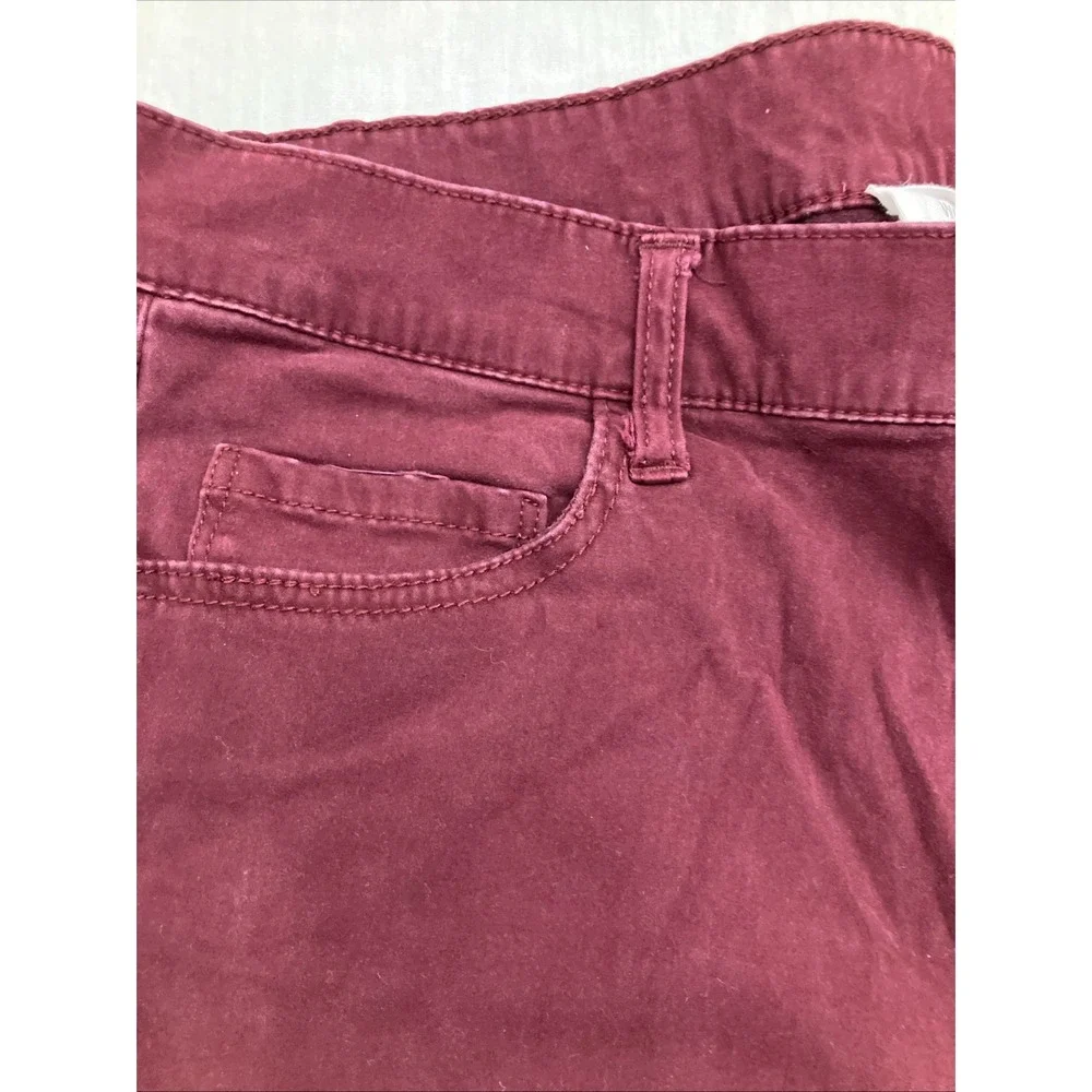 Work Shop BurgundyPants Ladies Size 12